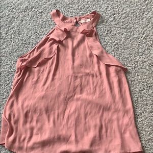 mauve pink dressy tank